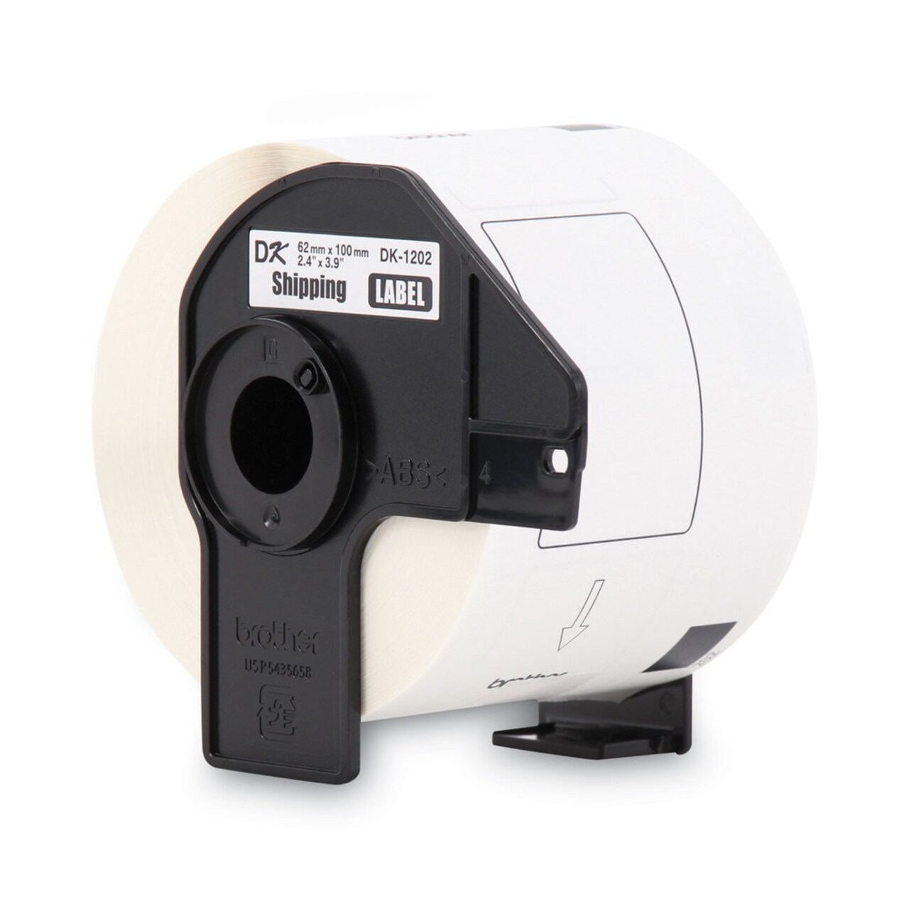 Brother 2.4 in. x 3.9 in. Die-Cut Shipping Labels - White (1-Roll)